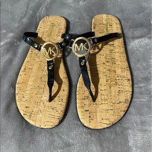 Micheal Kors jelly flip flops